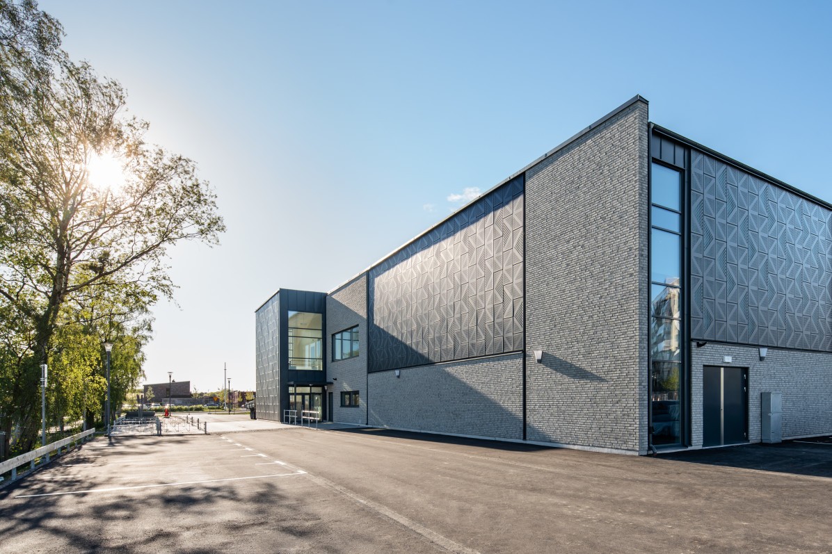 Mariahallen in Helsingborg. Photographed by architectural photographer Mattias Hamrén.