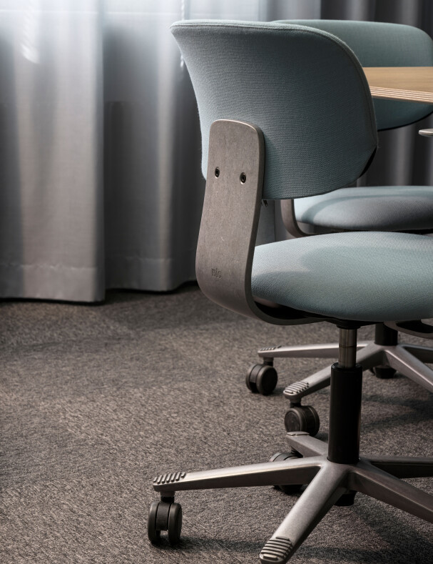 Interior photo of a conference room, designed by Bang Universe