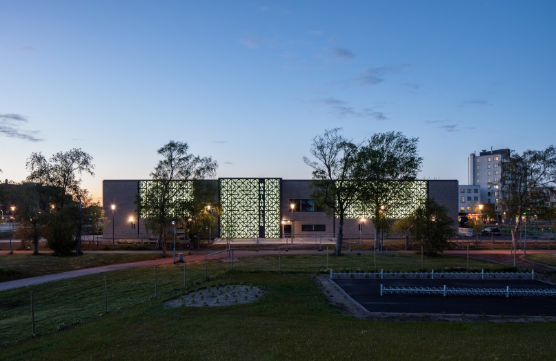 Mariahallen in Helsingborg. Photographed by architectural photographer Mattias Hamrén.