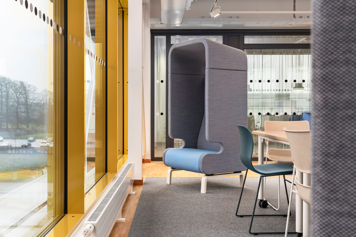 The Rosengård Library by Panorama Arkitekter, photographed by interior photographer Mattias Hamrén