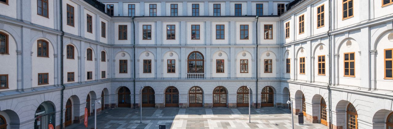 Stadsmuseet i Stockholm. Fotograferat av arkitekturfotograf Mattias Hamrén.