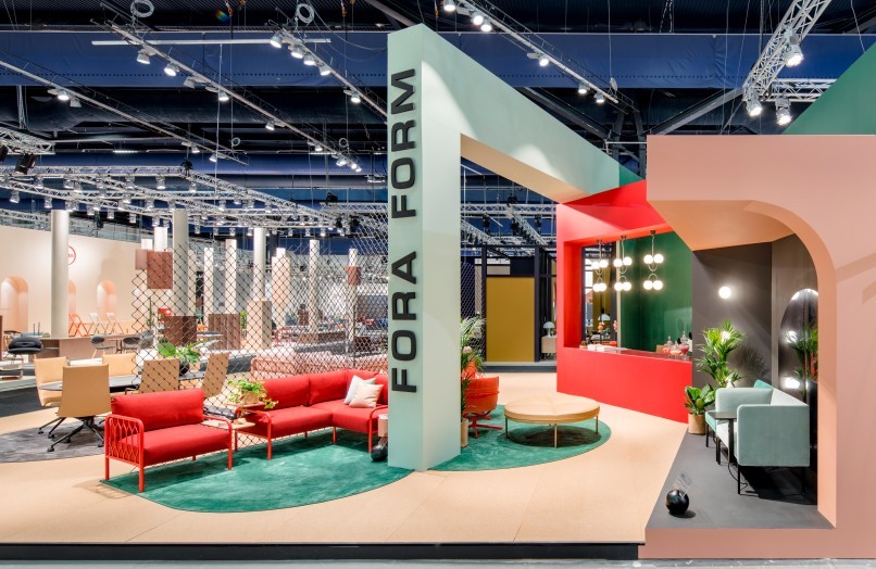 Fora Forms monter på Stockholm Furniture & Light Fair 2018