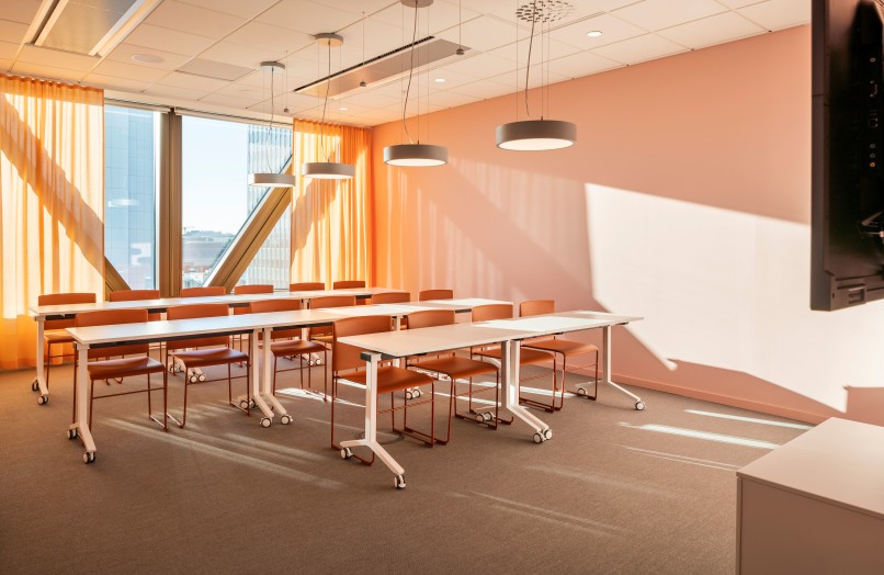 King's office in Stockholm, interior photographer Mattias Hamrén