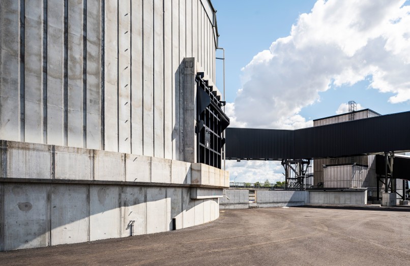 Vattenfall’s new power plant in Uppsala, Carpe Futurum. By architectural firm Liljewall arkitekter.