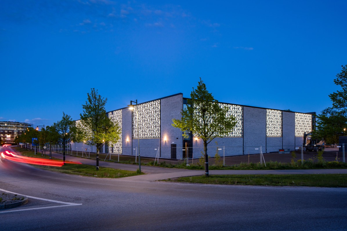 Mariahallen in Helsingborg. Photographed by architectural photographer Mattias Hamrén.