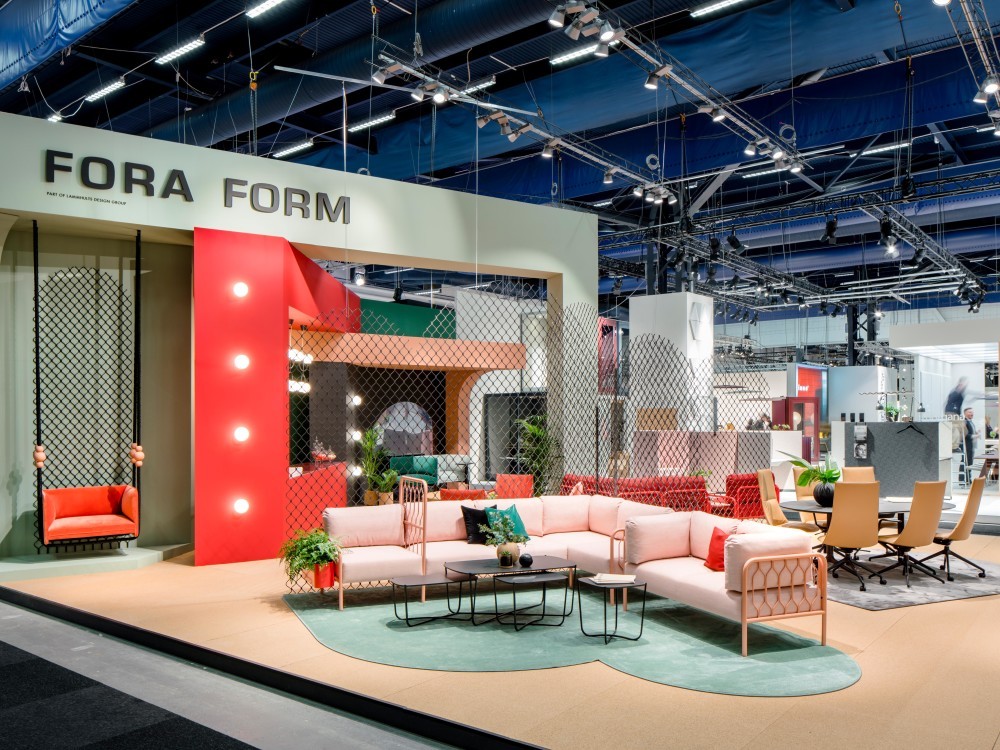 Fora Forms monter på Stockholm Furniture & Light Fair 2018