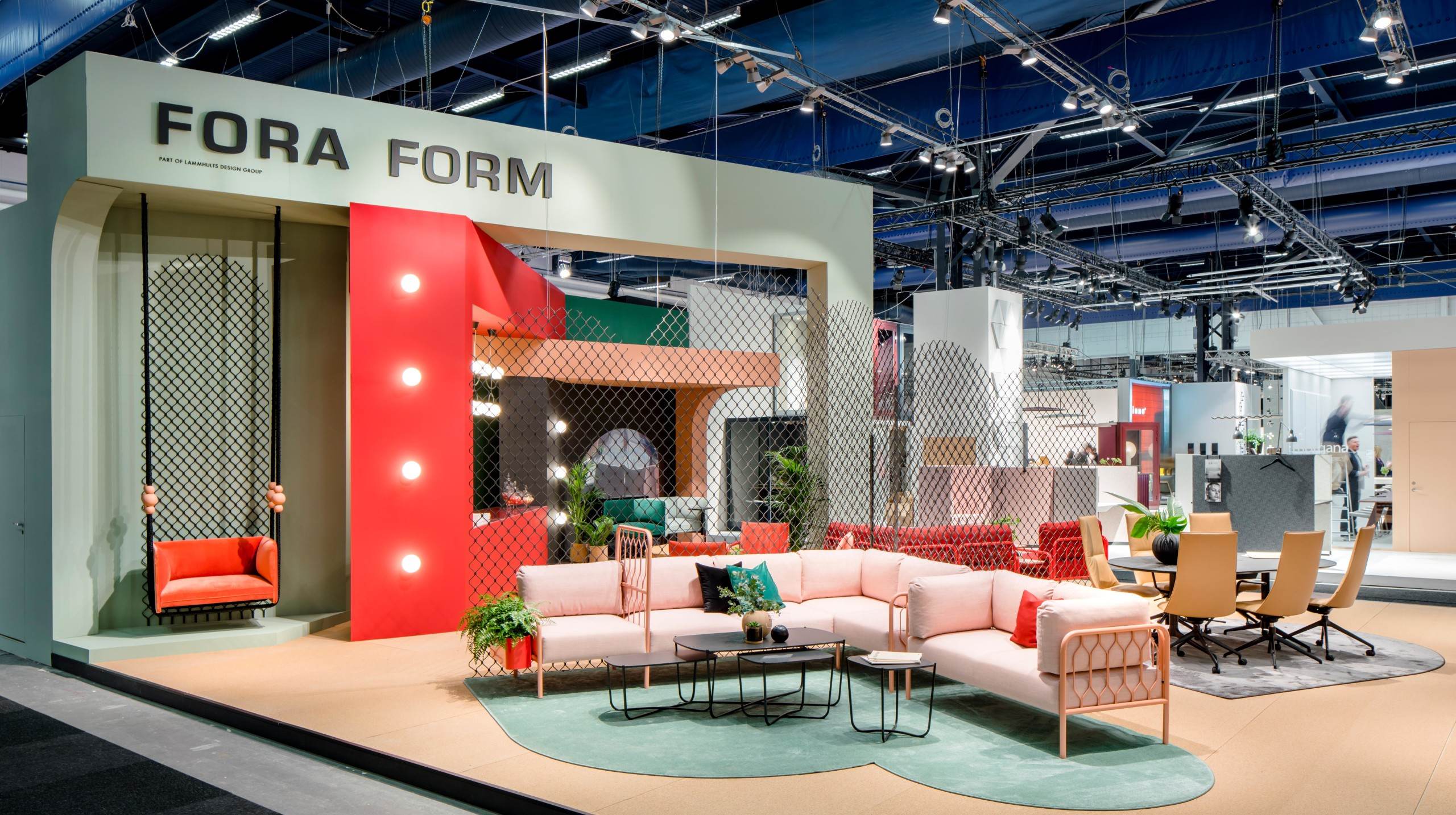 Fora Forms monter på Stockholm Furniture & Light Fair 2018