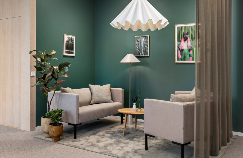 Manpower in Gothenburg, designed by Swefurn. Photographed by interior photographer Mattias Hamrén.