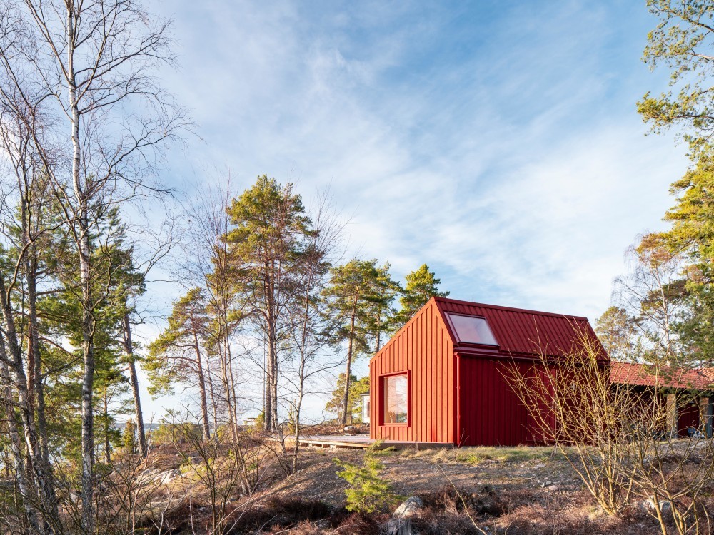 Monochrome House av Lookofsky Architecture, fotograferat av arkitekturfotograf Mattias Hamrén