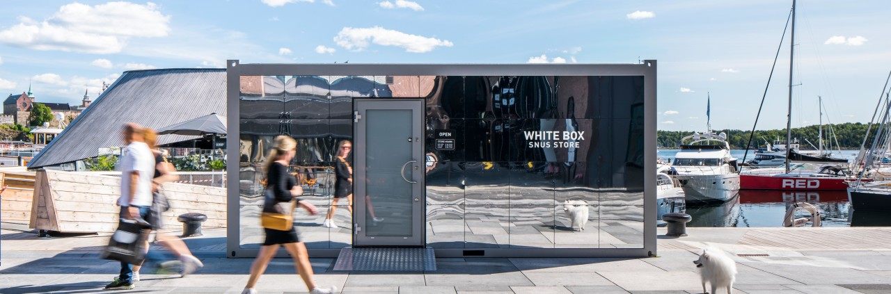 White Box Snus Store in Oslo