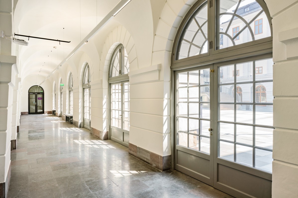 Stockholm City Museum. Photographed by architectural photographer Mattias Hamrén.