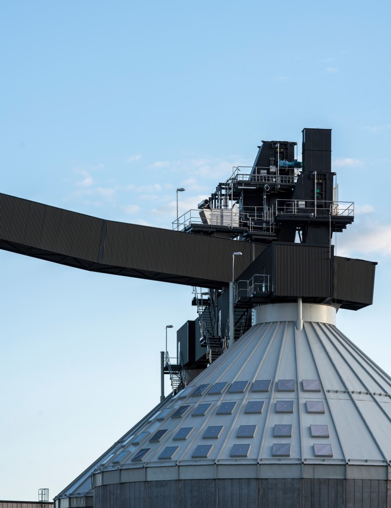 Vattenfall’s new power plant in Uppsala, Carpe Futurum. By architectural firm Liljewall arkitekter.