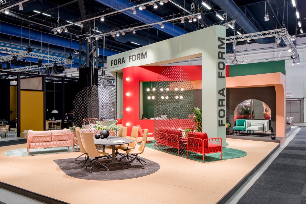 Fora Form at Stockholm Furniture & Light Fair 2018