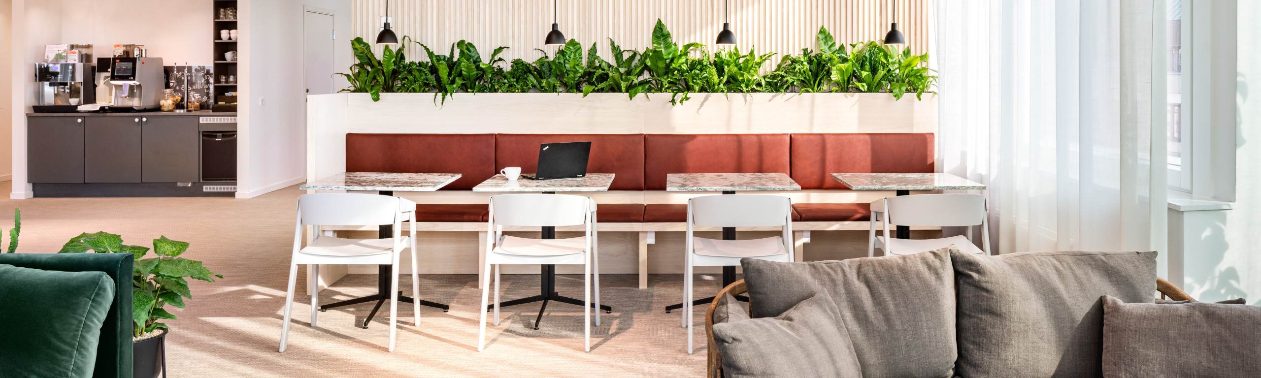 AMF Fastigheters huvudkontor i Stockholm av Codesign, fotograferat av arkitekturfotograf Mattias Hamrén.