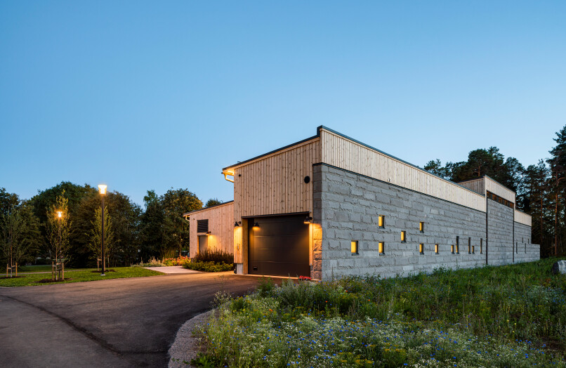 Västra kapellet i Söderhamn av FE Arkitekter.