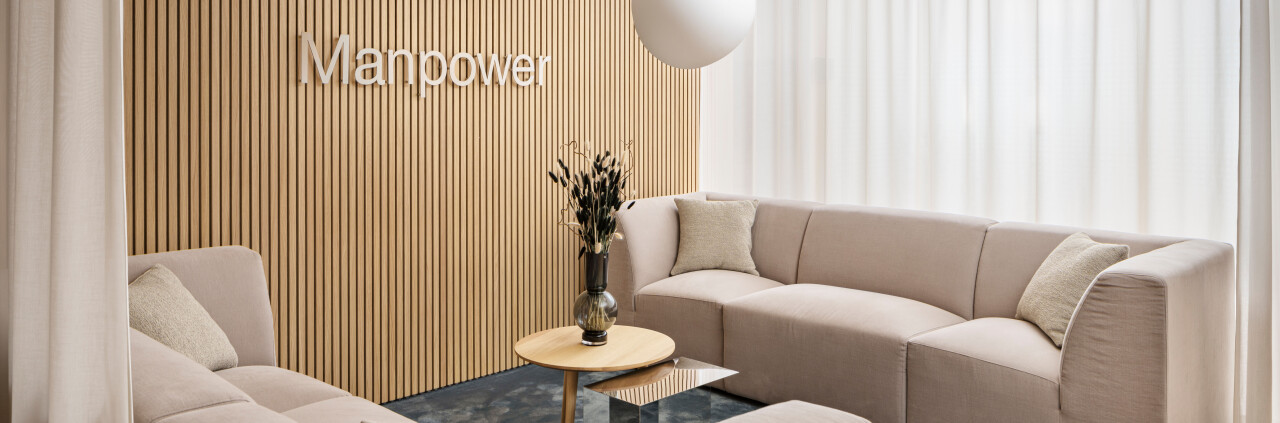 Manpower in Gothenburg, designed by Swefurn. Photographed by interior photographer Mattias Hamrén.