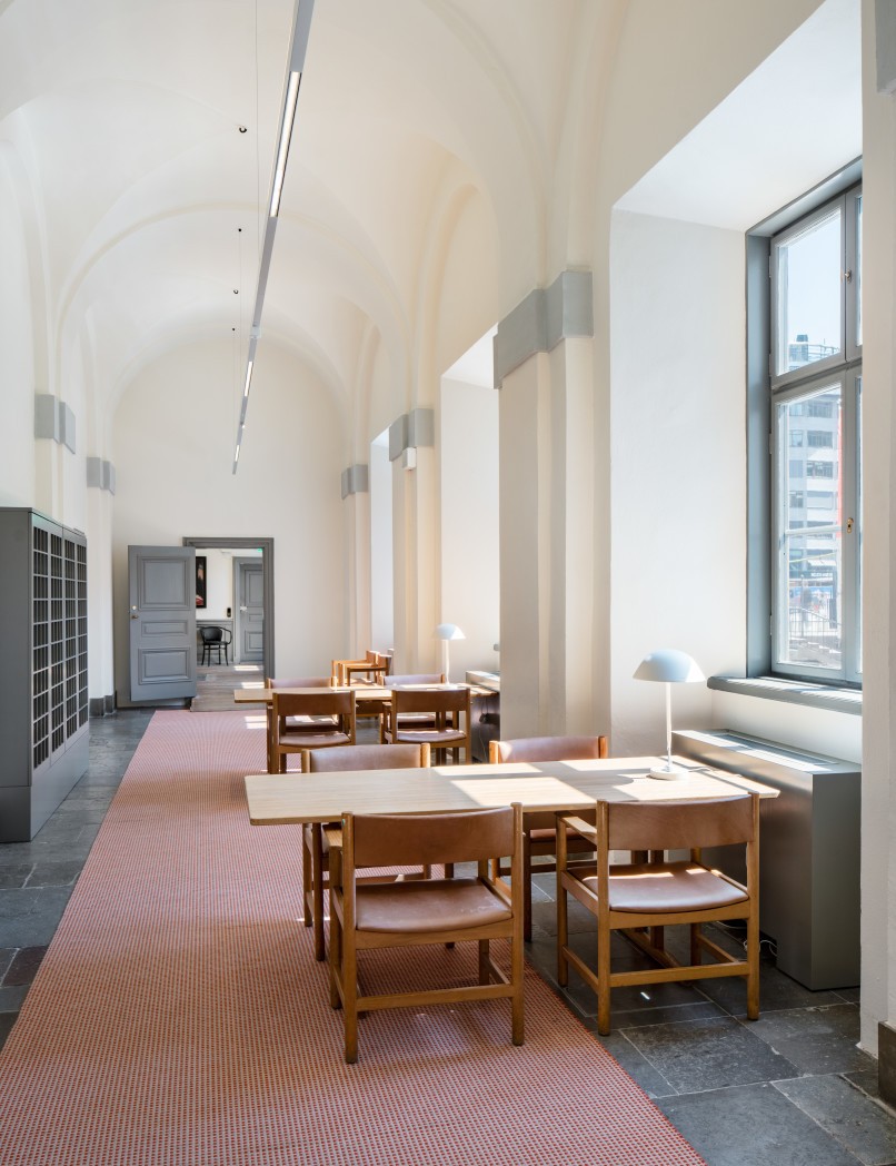 Stockholm City Museum. Photographed by architectural photographer Mattias Hamrén.