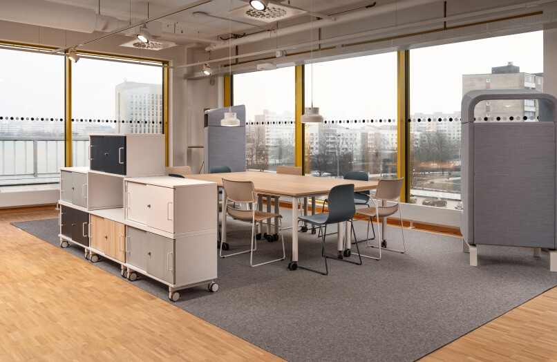 The Rosengård Library by Panorama Arkitekter, photographed by interior photographer Mattias Hamrén