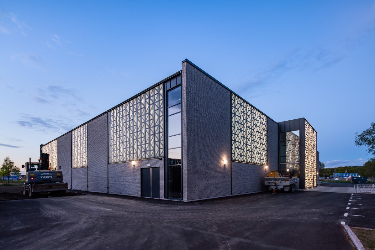 Mariahallen in Helsingborg. Photographed by architectural photographer Mattias Hamrén.