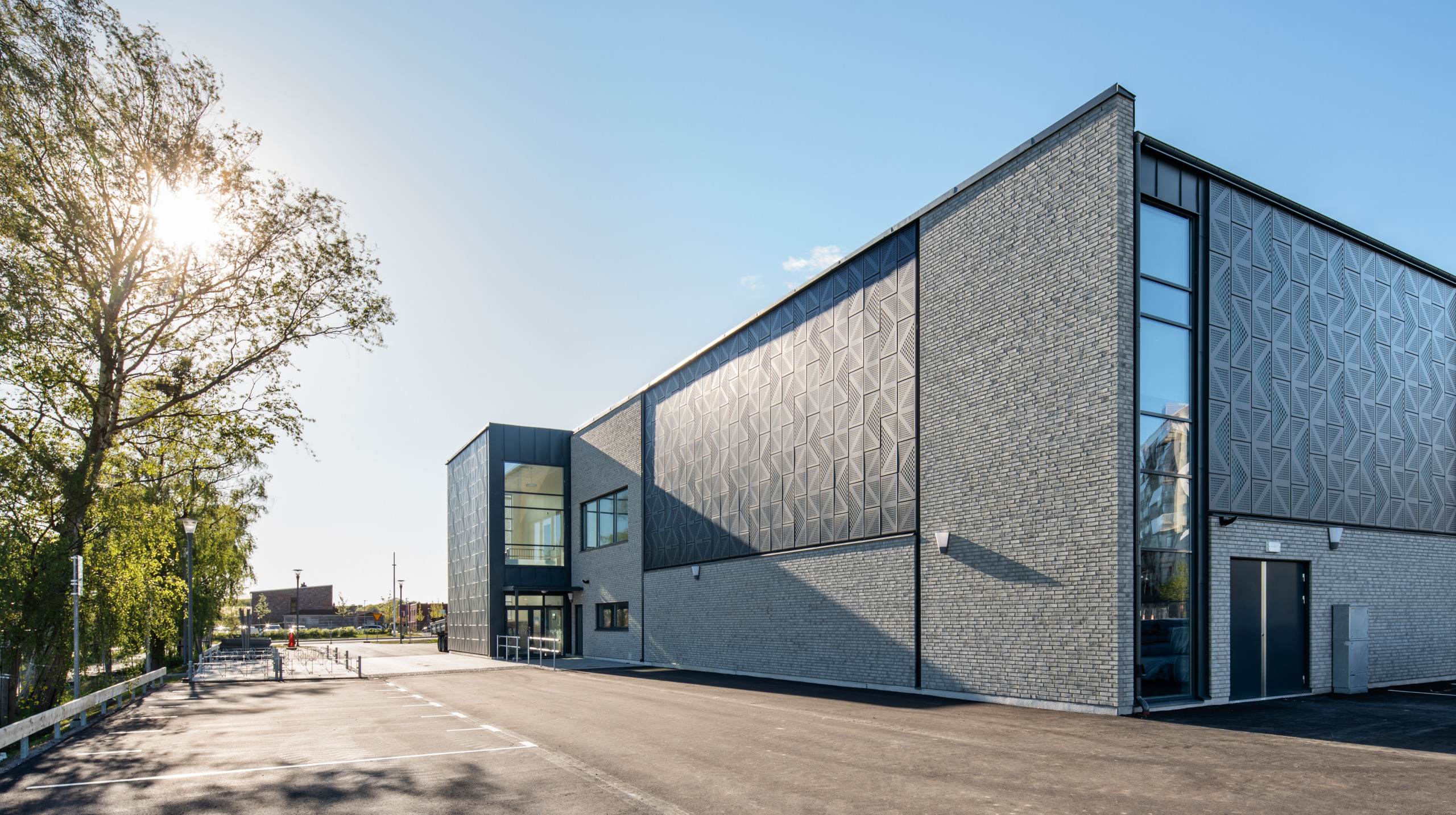 Mariahallen in Helsingborg. Photographed by architectural photographer Mattias Hamrén.