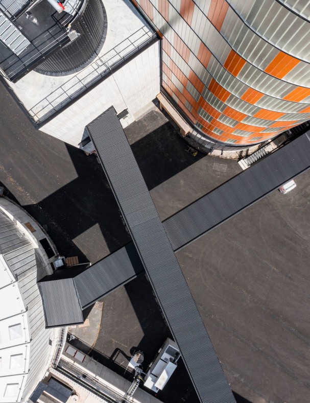 Vattenfall’s new power plant in Uppsala, Carpe Futurum. By architectural firm Liljewall arkitekter.