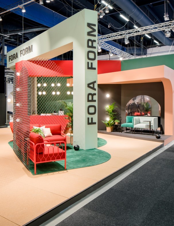 Fora Forms monter på Stockholm Furniture & Light Fair 2018