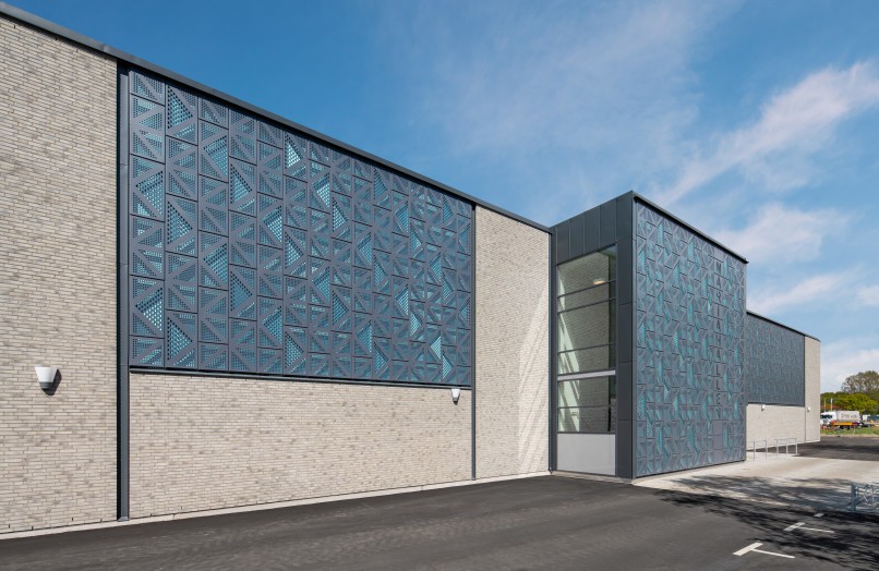 Mariahallen in Helsingborg. Photographed by architectural photographer Mattias Hamrén.