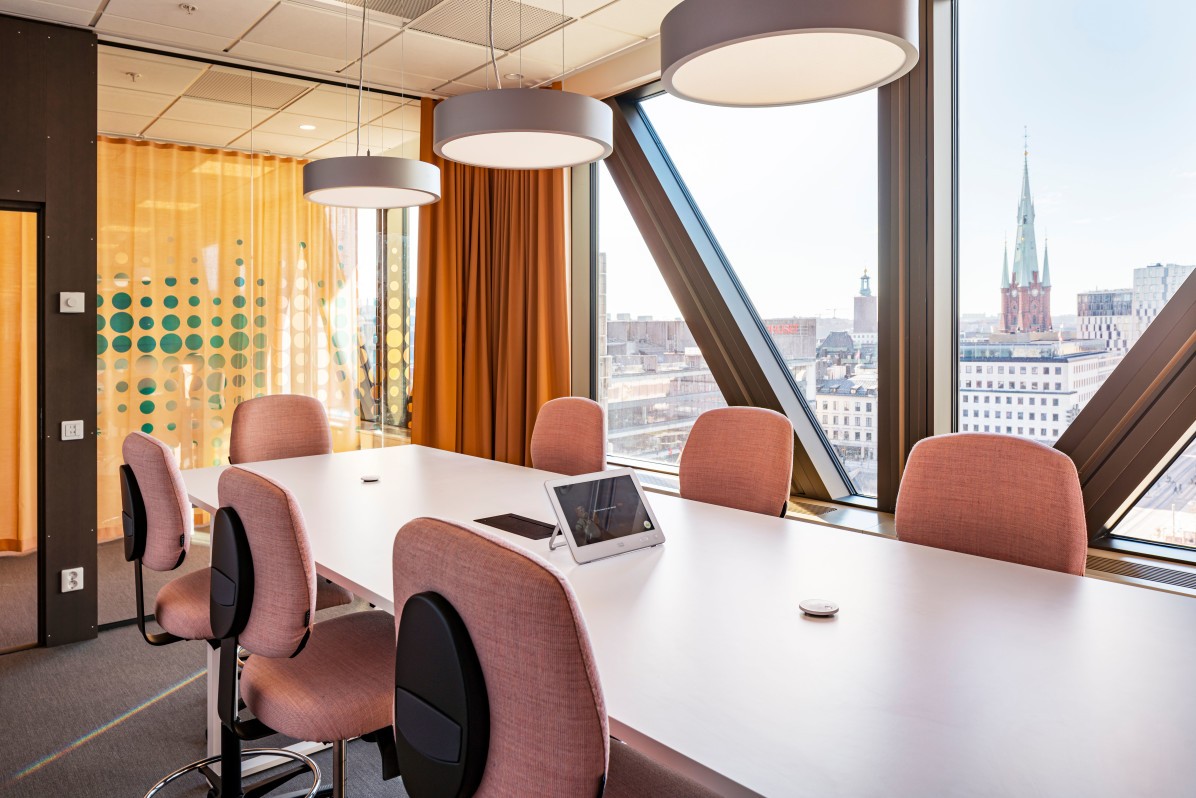 King's office in Stockholm, interior photographer Mattias Hamrén